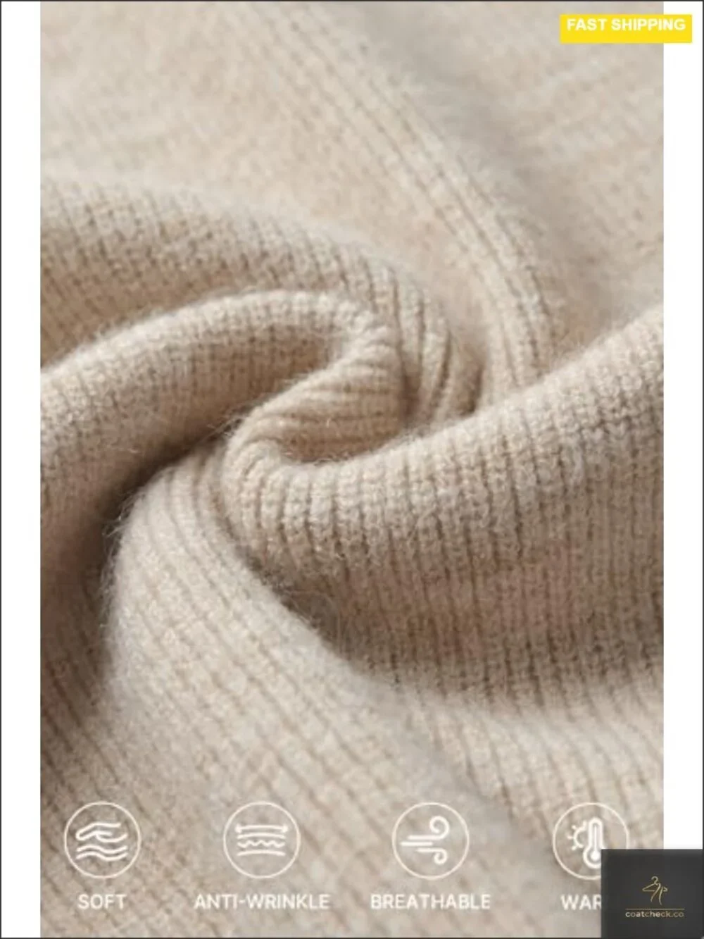 V-Neck Women's Wool Blend Pullover Sweater Business Casual Long Sleeve